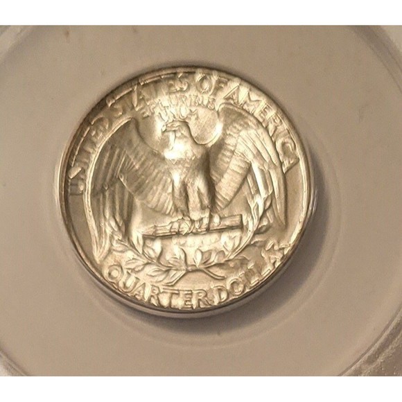 1948 Washington Quarter MS66 ANACS - Picture 4 of 4